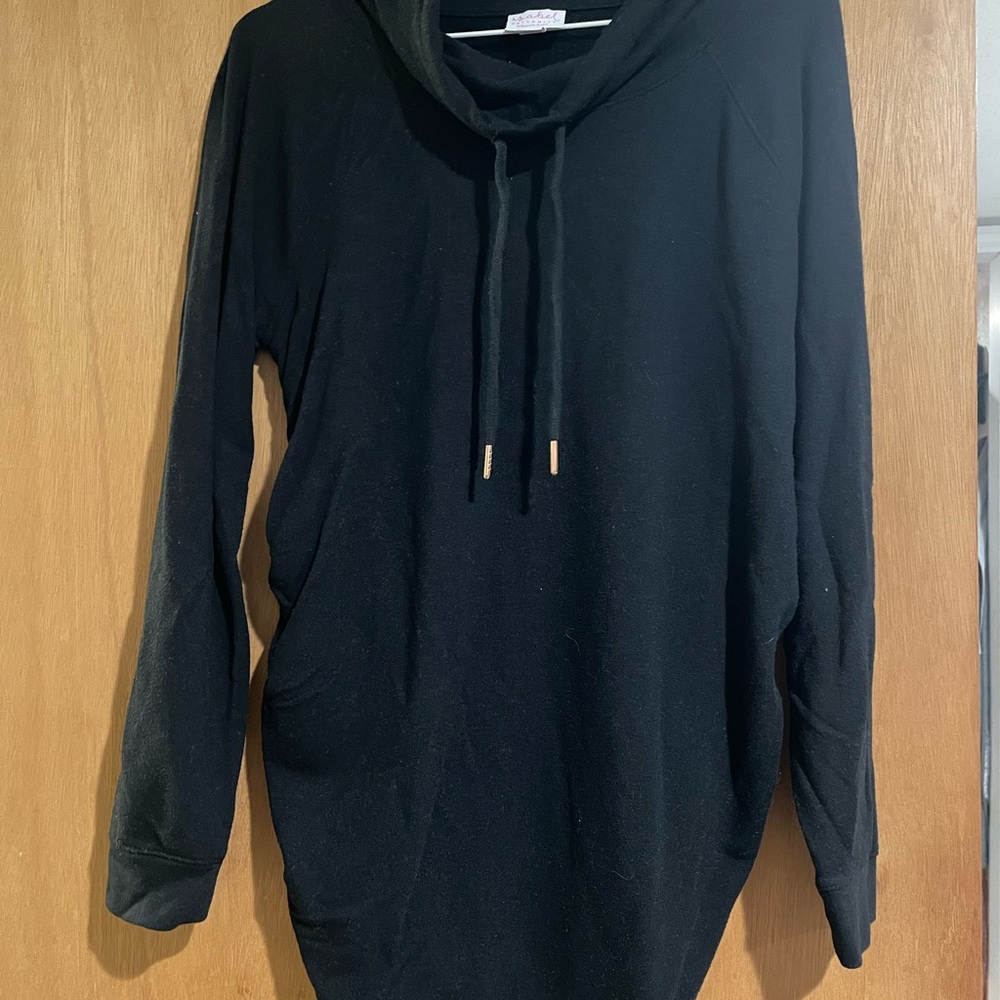 Isabel Maternity by Ingrid & Isabel Black Cowl Neck Sweater
